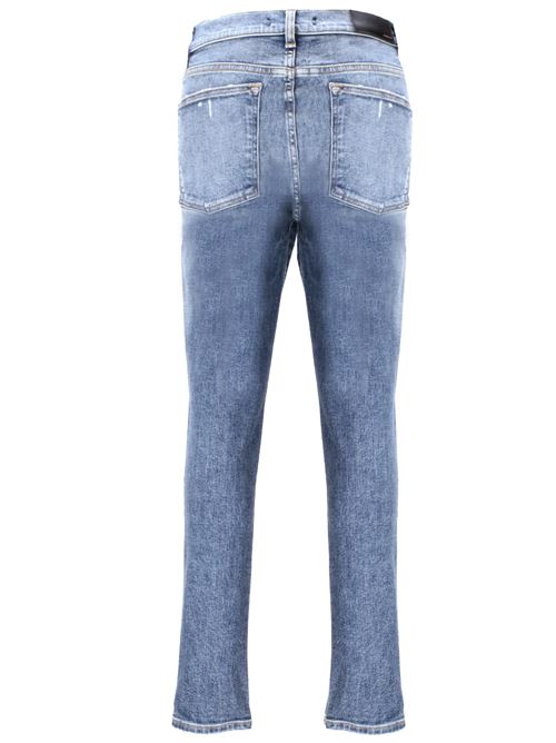 MX1 mid-rise skinny jeans AMIRI | PS24WDS002RIVER INDIGO